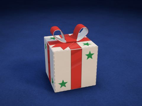 Cajita de regalo con moñito