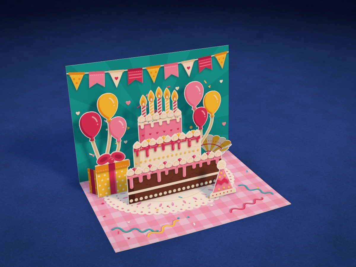 Cake with Candles