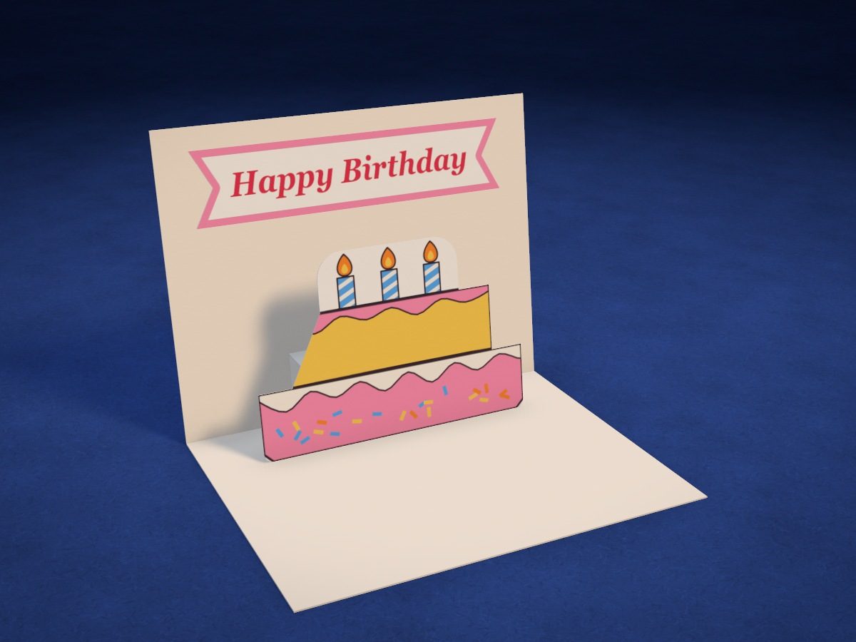 Birthday Cake Card