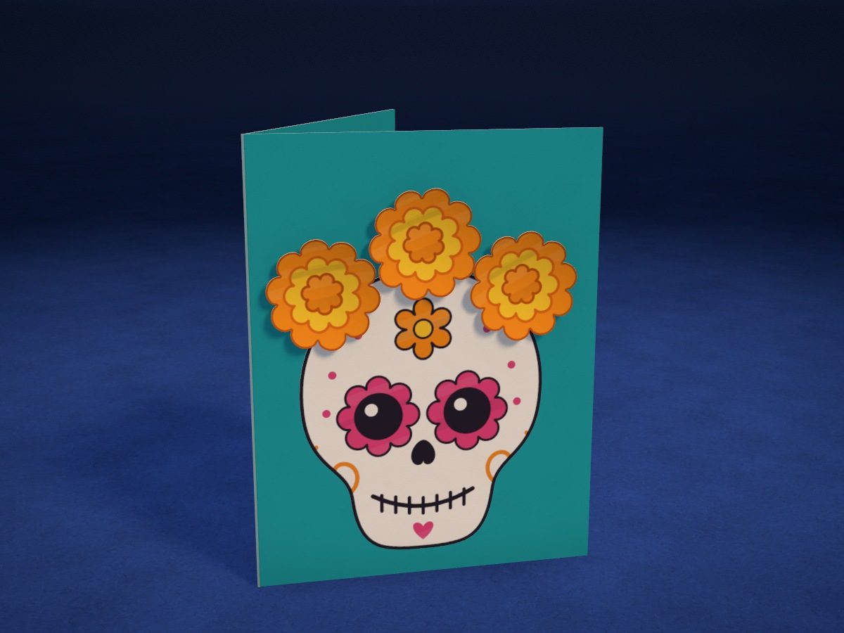 Tarjeta calavera