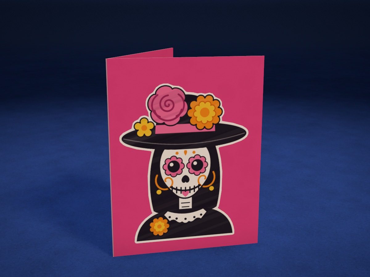 La Catrina Card