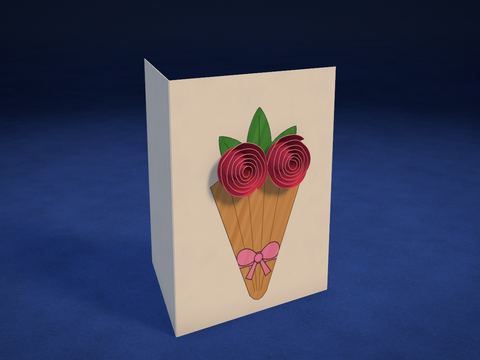 Mini ramo de rosas