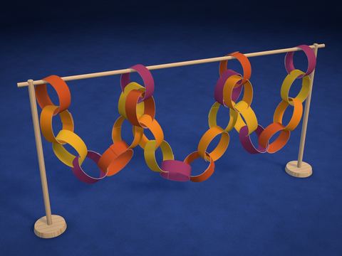Paper Chain Garland