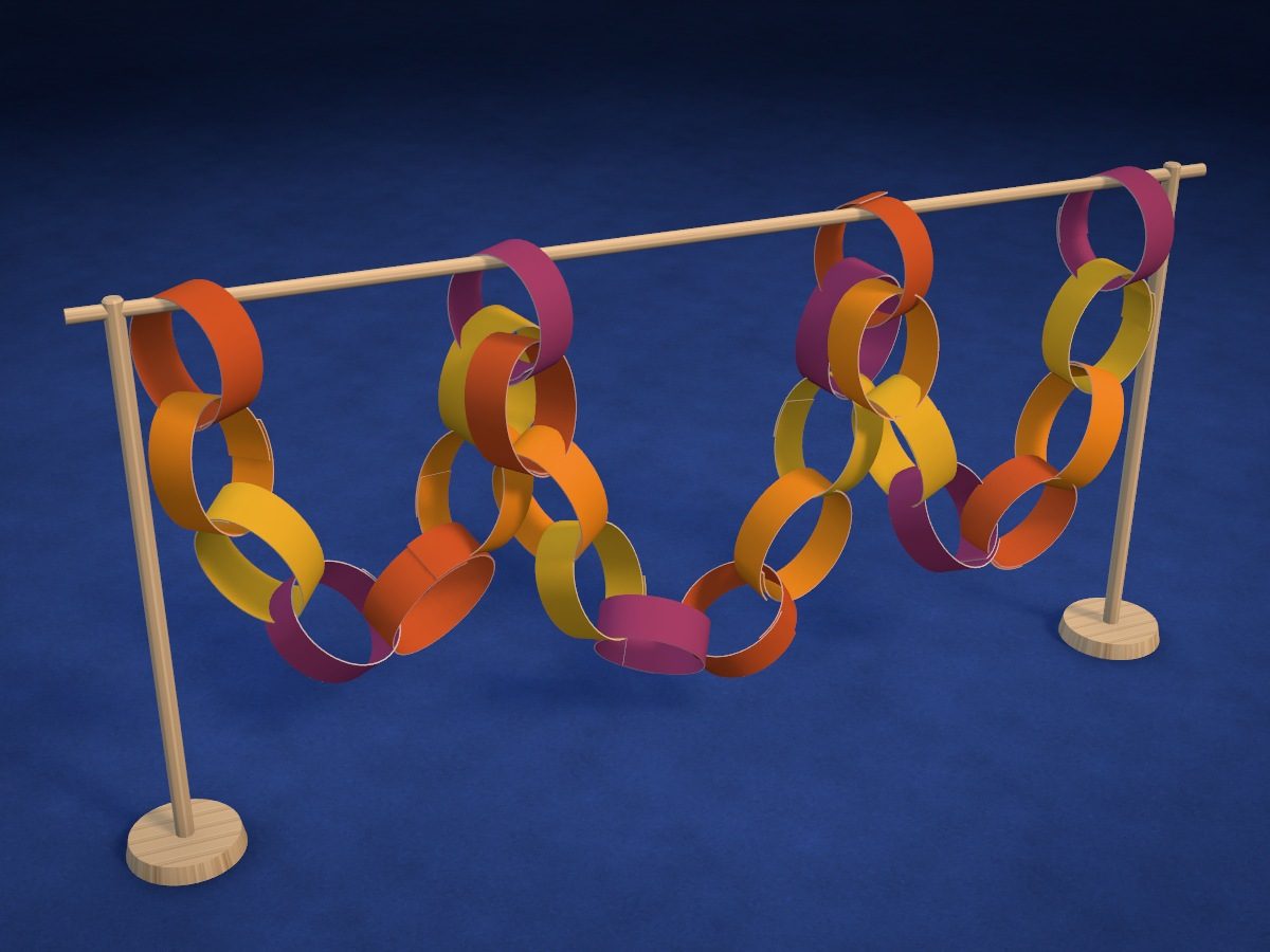 Paper Chain Garland