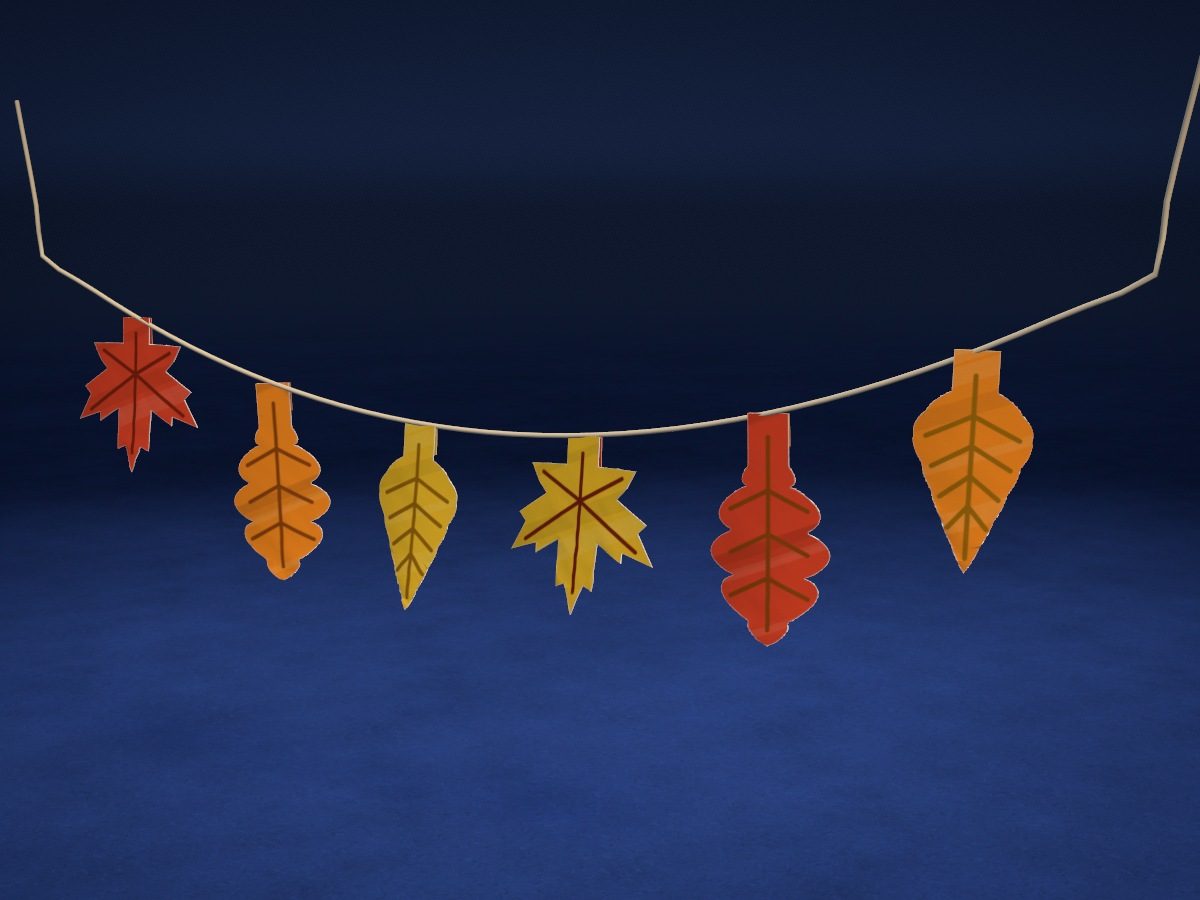 Fall Leaf Garland