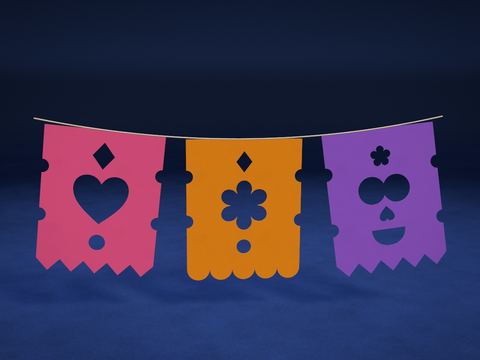 Mini papel picado