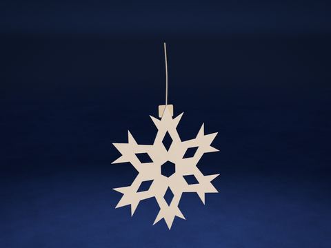 Copo de nieve de un cuadrado