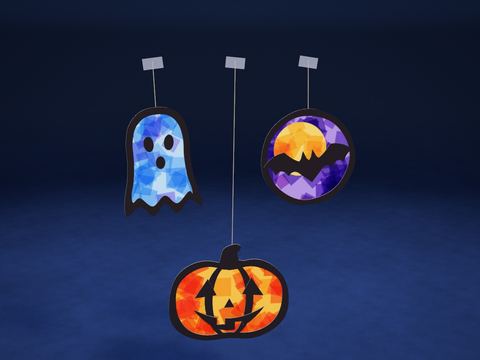 Halloween Suncatchers