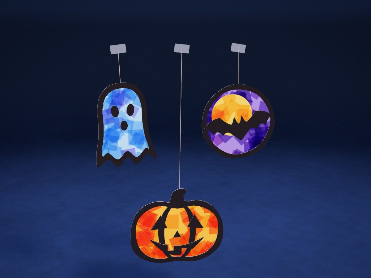 Vitrales de Halloween