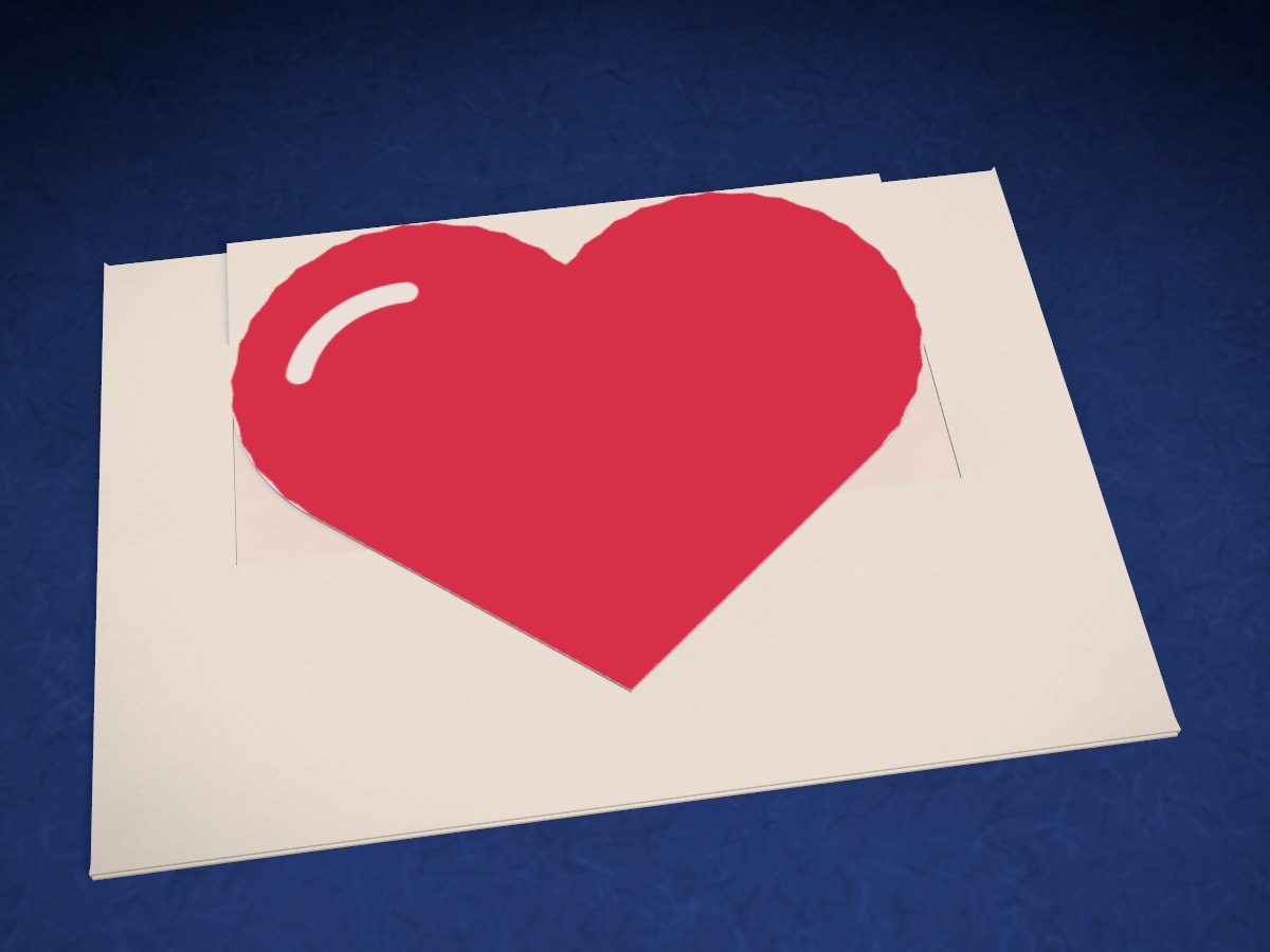 Heart Envelope
