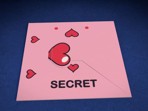 Nota secreta con candadito