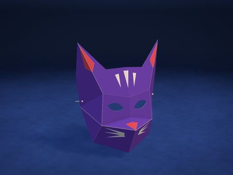 Máscara de gato