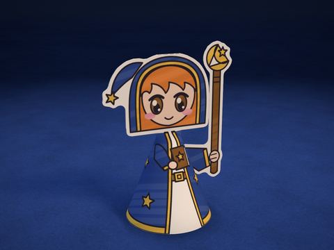 Muñeca cono: Aprendiz de mago