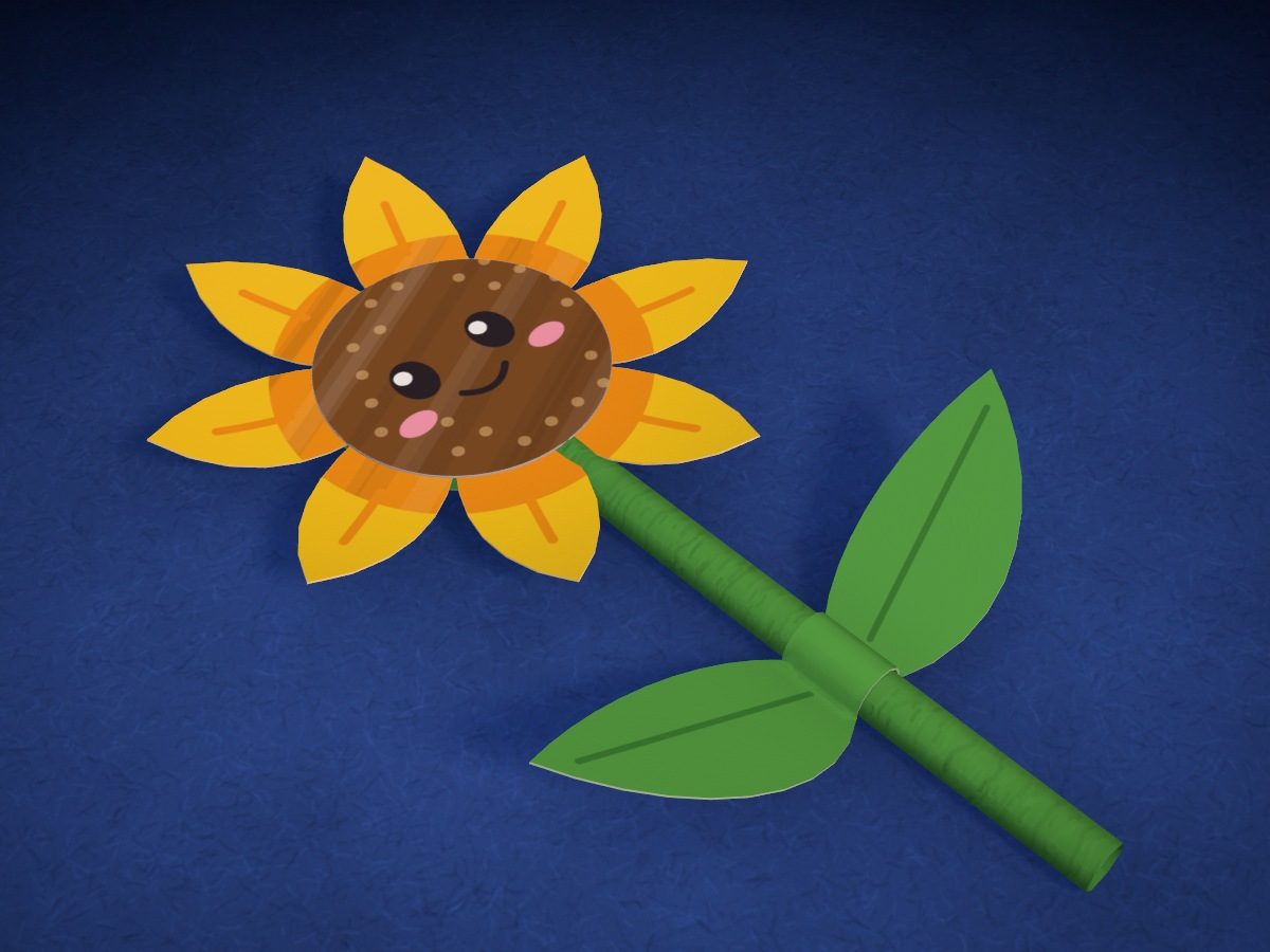 Sunflower on a Stick