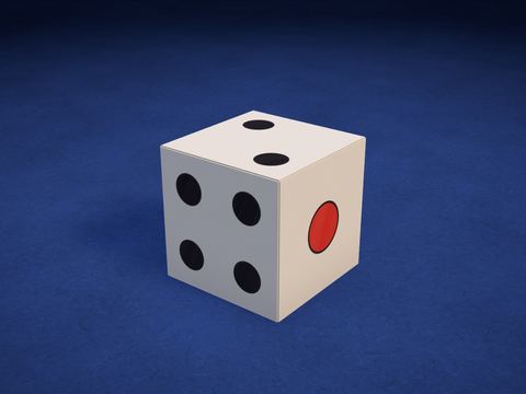 Dado de papel