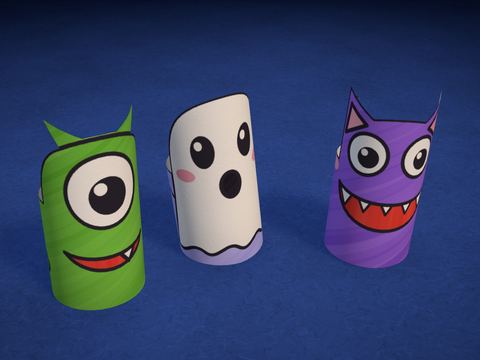 Monstruitos de dedo