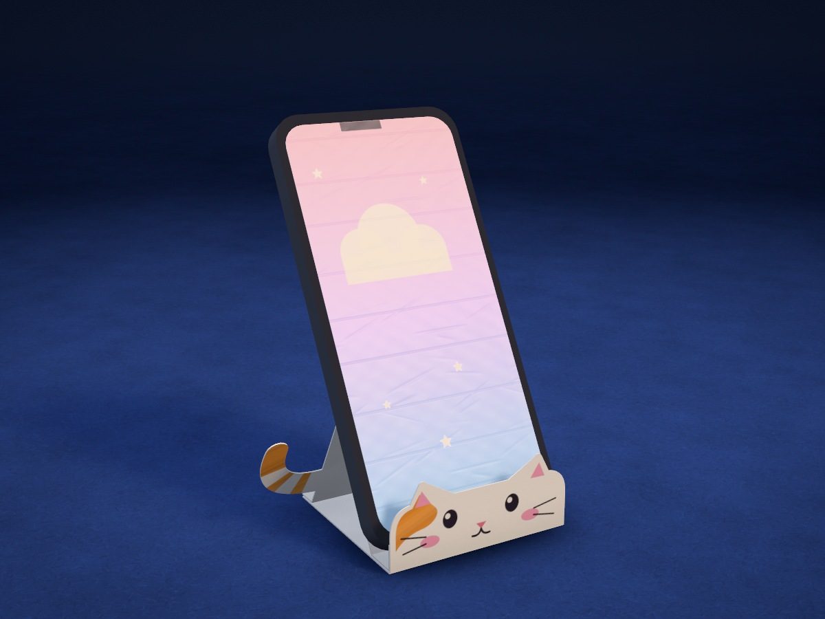 Kitty Phone Stand