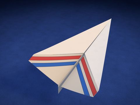 Avión de papel