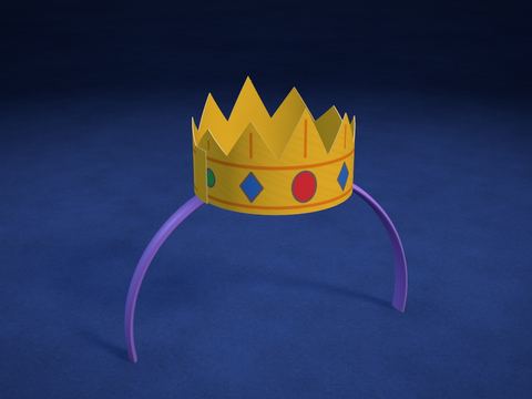 Minicorona para diadema