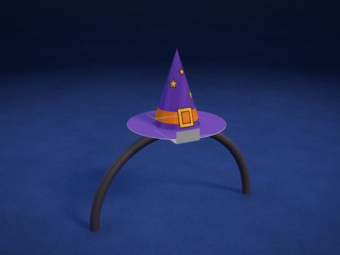 Mini sombrero de bruja